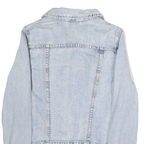 LEVI'S Womens Blue Denim Jacket S Cotton Button Closure Classic Fit