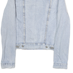 LEVI'S Womens Blue Denim Jacket S Cotton Button Closure Classic Fit