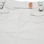 FREE PEOPLE Womens Beige Cotton Blend Mini Skirt Casual Everyday Wear M