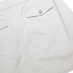 FREE PEOPLE Womens Beige Cotton Blend Mini Skirt Casual Everyday Wear M
