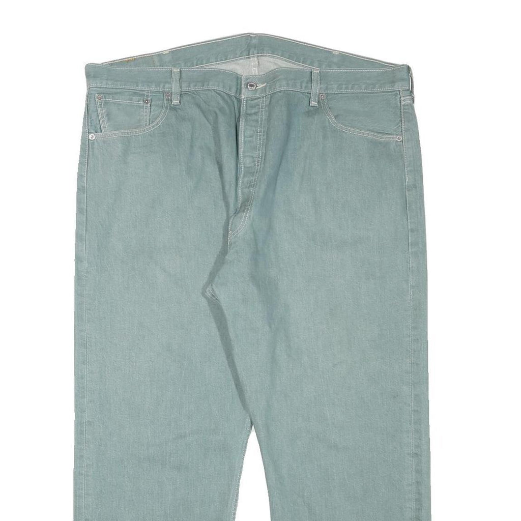 LEVI'S 501XX Mens Jeans Regular Straight Denim Light W43 L27 Classic Cotton