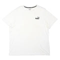 PUMA Mens White Graphic T-Shirt XL Short Sleeve Crew Neck Cotton Blend Casual