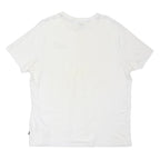 PUMA Mens White Graphic T-Shirt XL Short Sleeve Crew Neck Cotton Blend Casual
