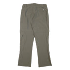 THE NORTH FACE Mens Polyester Blend Beige Regular Zip Trousers W31 L31 Outdoor