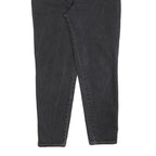 CERRUTI Womens Regular Black Denim Cotton Blend Jeans W30 L30 Classic Zip