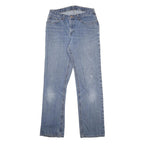 CARHARTT Mens Jeans Blue Regular Straight Denim W28 L33 Workwear Casual