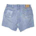 WRANGLER Womens Denim Blue Cut-Off Shorts XL W36 Casual Cotton Blend