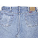 WRANGLER Womens Denim Blue Cut-Off Shorts XL W36 Casual Cotton Blend