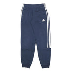 ADIDAS Womens Joggers Navy Blue & White Slim Tapered S W24 L26 Sportswear