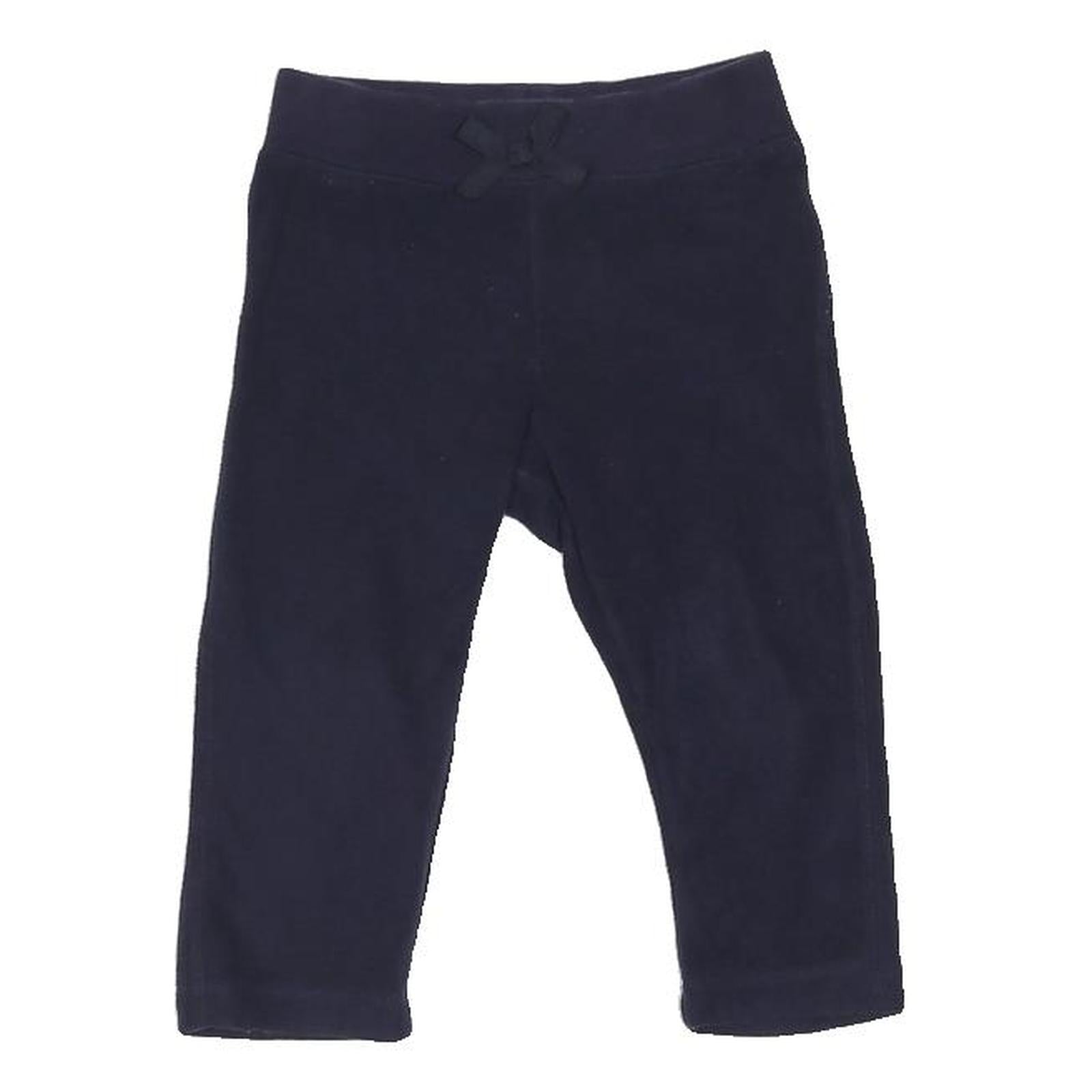OSHKOSH Girls Joggers Navy Blue Slim Tapered 12 Months W8 L9 Cotton Blend