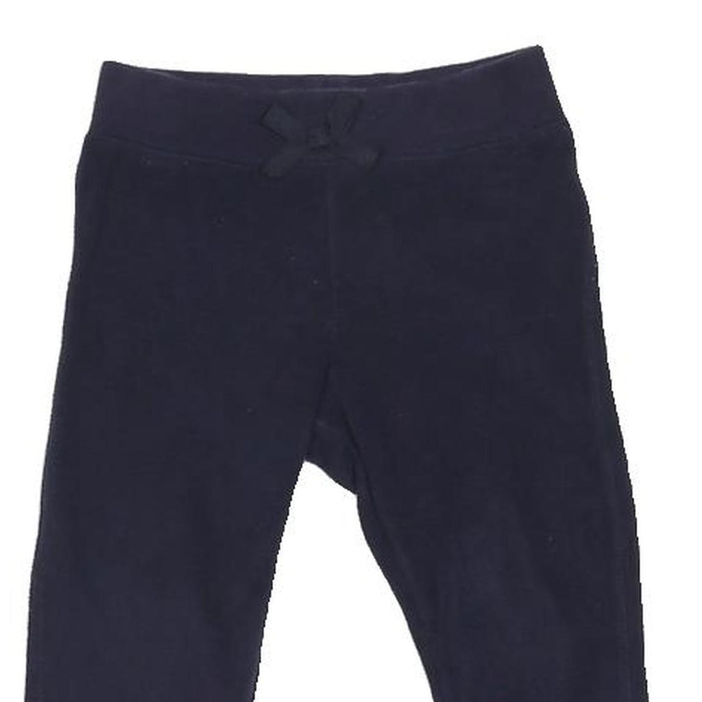 OSHKOSH Girls Joggers Navy Blue Slim Tapered 12 Months W8 L9 Cotton Blend