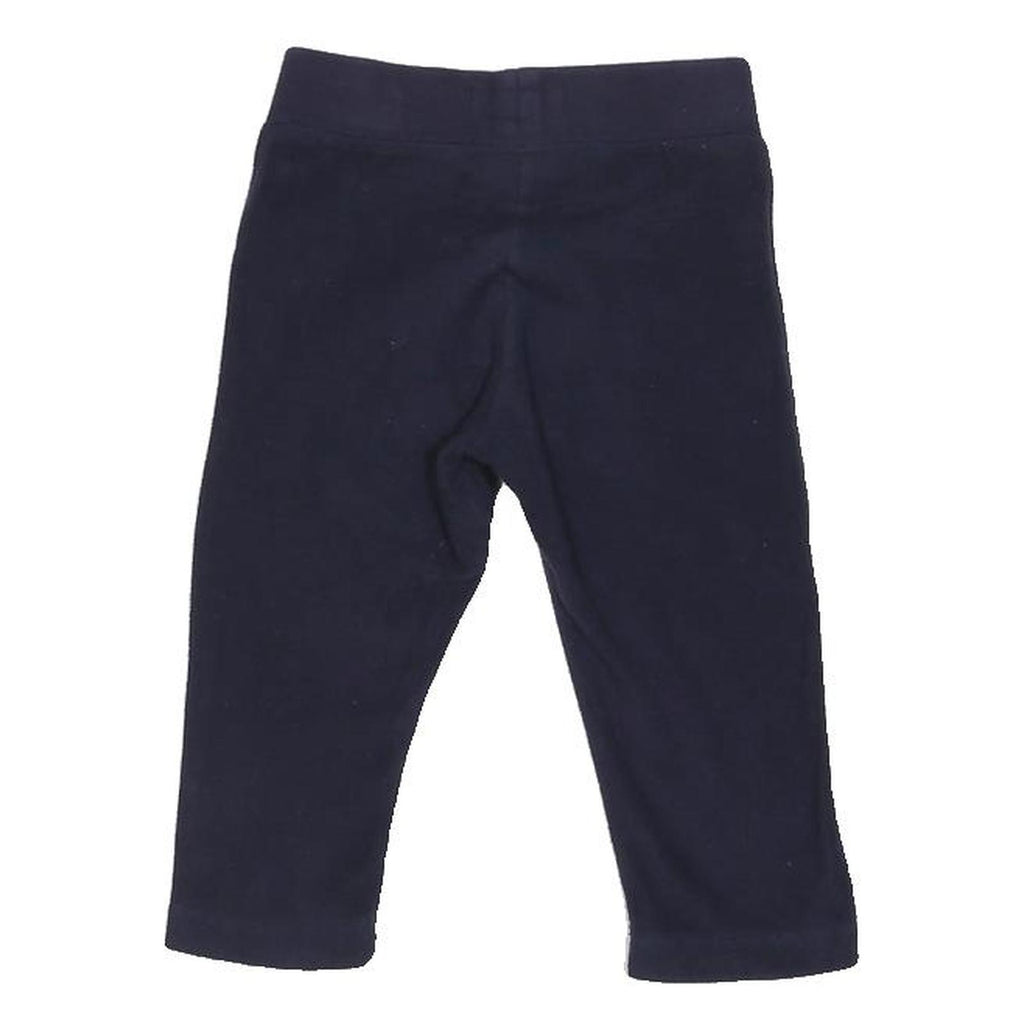 OSHKOSH Girls Joggers Navy Blue Slim Tapered 12 Months W8 L9 Cotton Blend