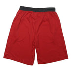 ADIDAS Mens Red & Black Lacrosse Polyester Blend Sports Shorts M W26 Athletic