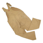DICKIES Mens Beige Dungarees Regular Fit Cotton Blend XL W44 L30 Workwear Heavy