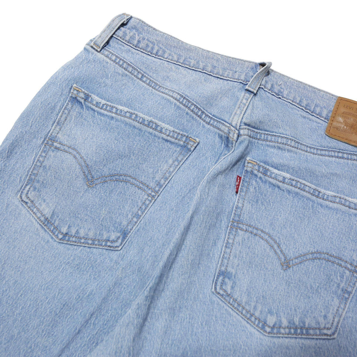 LEVI'S 70S High Slim Straight Mens Jeans Blue Slim Straight Denim Light W30 L32
