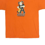 CHAMPION Mens Orange Colorado State Aggies Graphic T-Shirt L Short Sleeve Crew