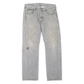 LEVI'S 514 Jeans Mens Grey Slim Straight W32 L30