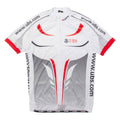 UBS Full Zip Cycling Mens Jersey White 3XL