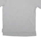 POLO RALPH LAUREN Mens Grey Short Sleeve Plain XL Cotton Blend Polo Shirt Casual