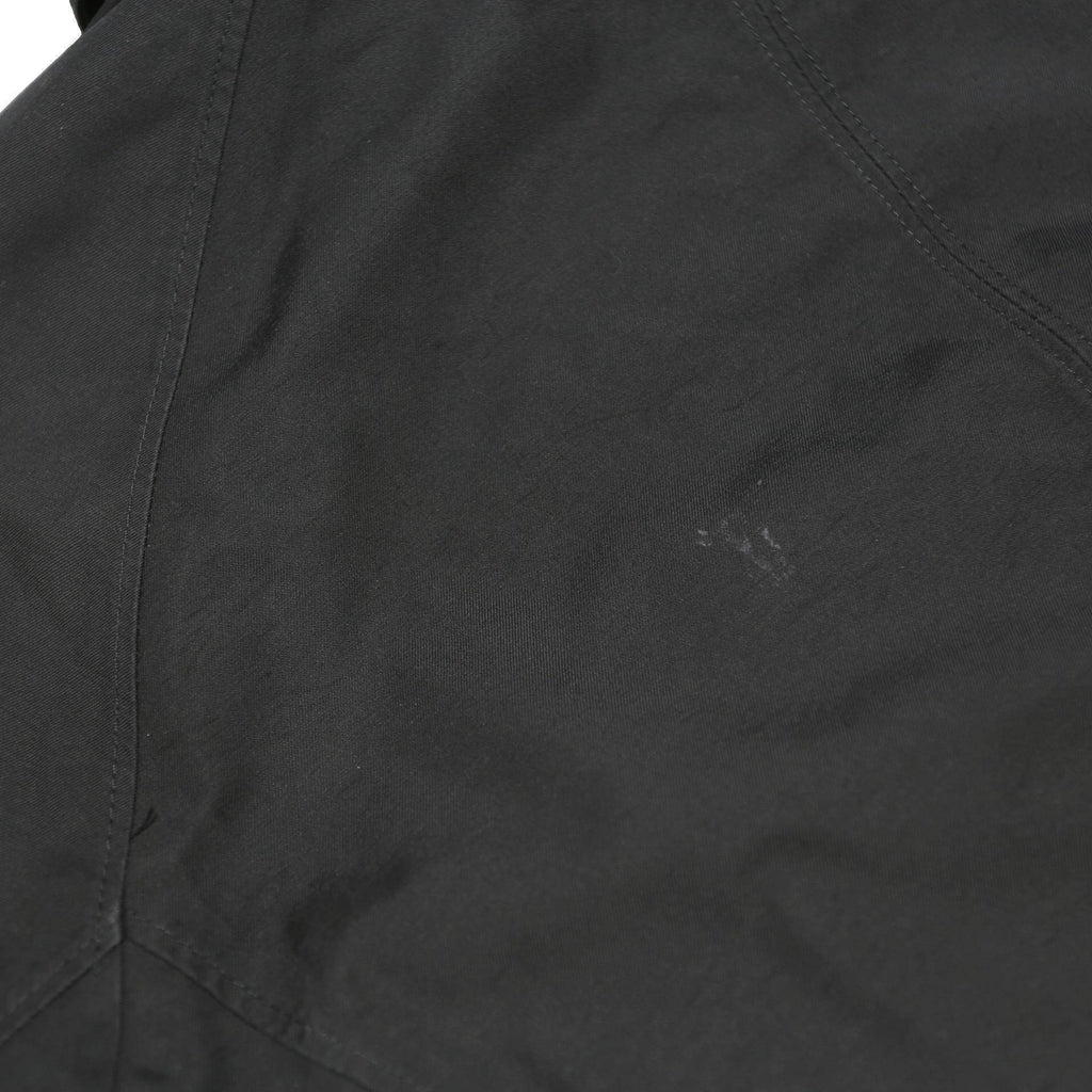 THE NORTH FACE Womens Black Outdoor Jacket S Cotton Blend Zip Hooded Plain