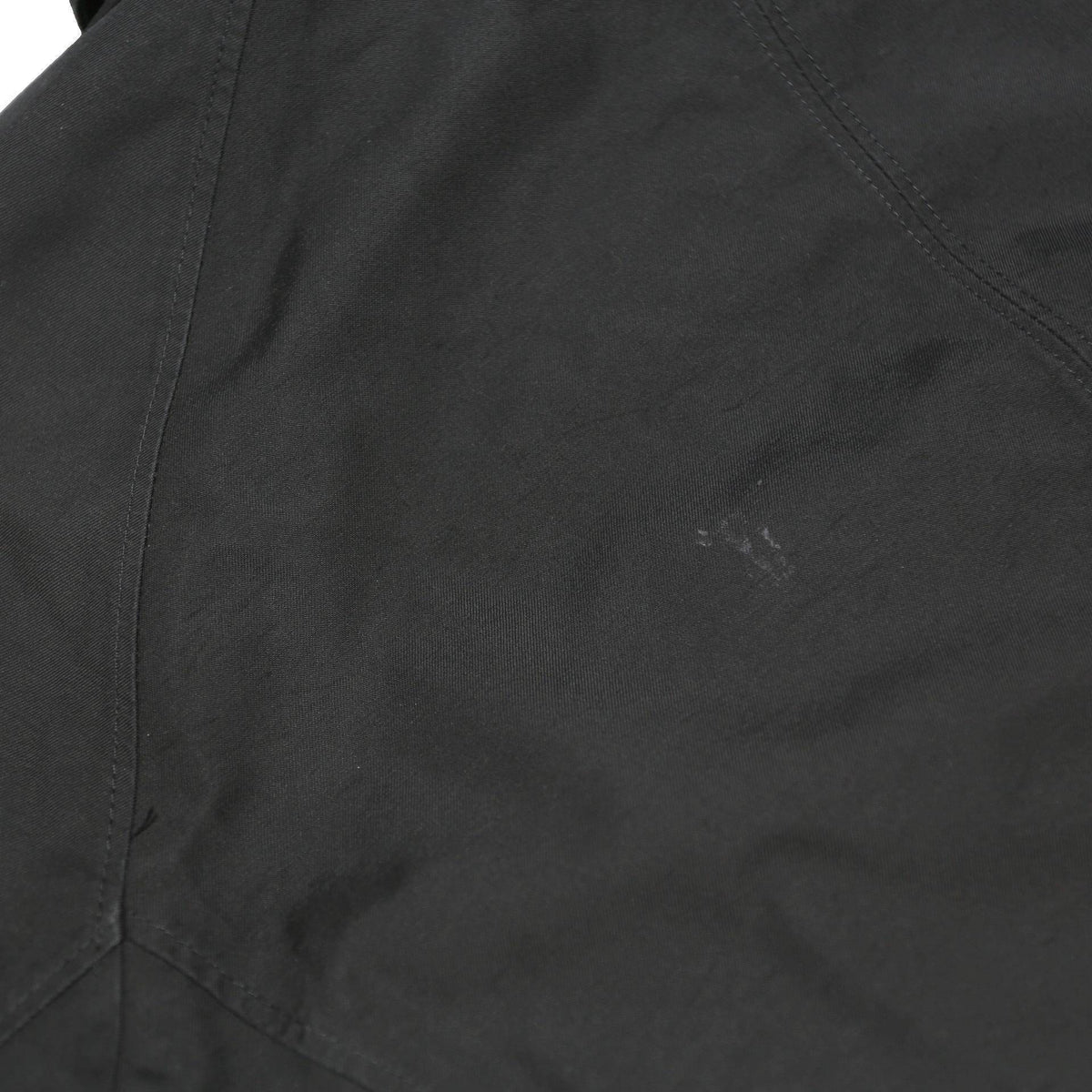 THE NORTH FACE Womens Black Outdoor Jacket S Cotton Blend Zip Hooded Plain