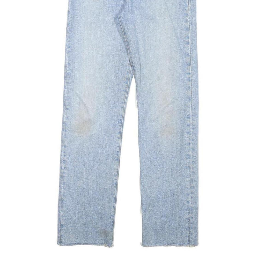 LEVI'S Womens Jeans Blue Regular Straight Denim Light W24 L26 Classic Cotton