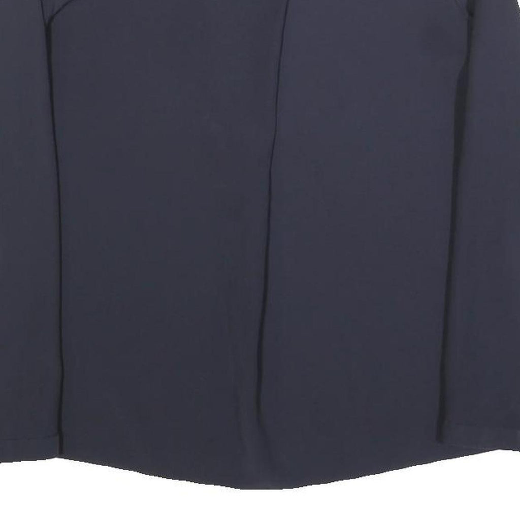 EMPORIO ARMANI Womens Navy Blue Basic Top Long Sleeve Round Neck M