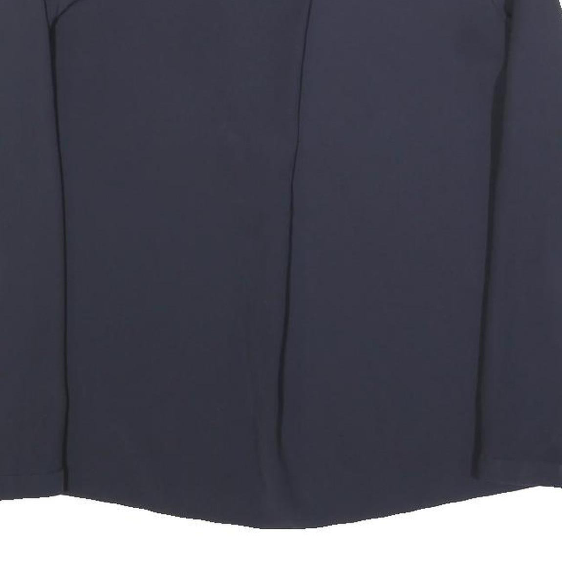 EMPORIO ARMANI Womens Navy Blue Basic Top Long Sleeve Round Neck M