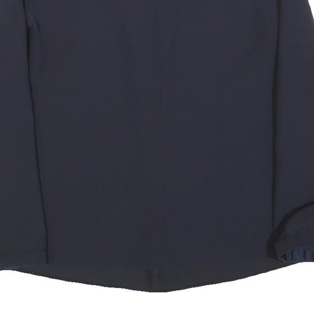 EMPORIO ARMANI Womens Navy Blue Basic Top Long Sleeve Round Neck M