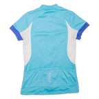CRIVIT Cycling Womens T-Shirt Blue Full Zip S
