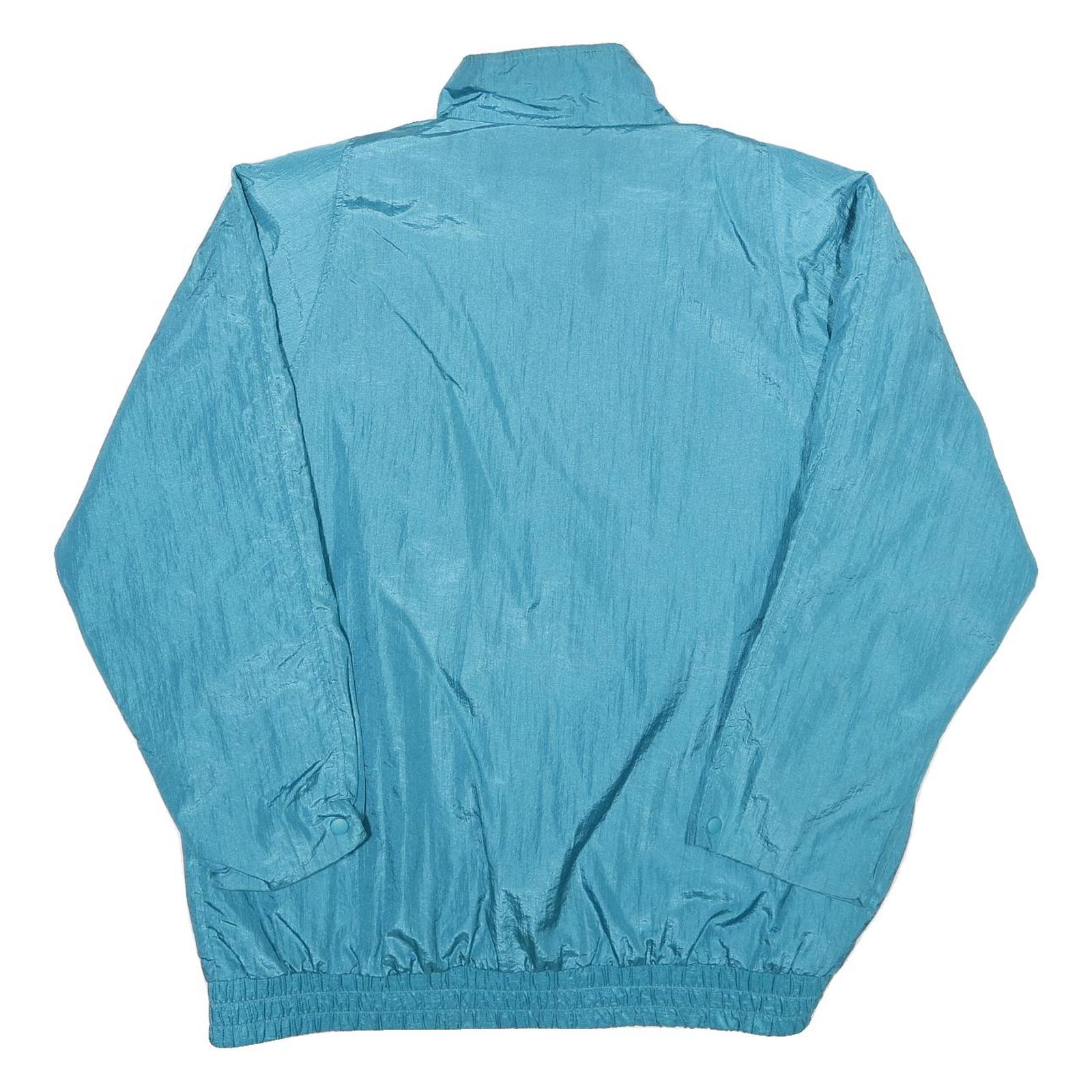 KRISTEN BLAKE Womens Blue Nylon Zip Jacket XL Lightweight Comfortable Casual