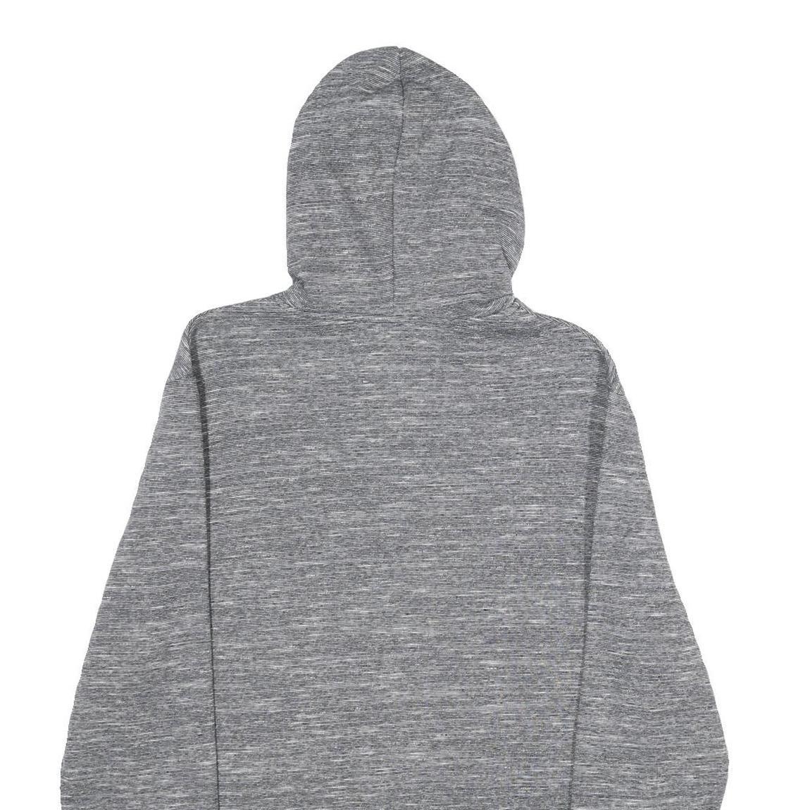 C&A Mens Grey Hoodie M Casual Cotton Blend Pullover Drawstring Hooded Sweatshirt