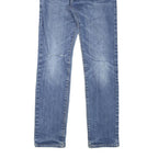 LEVI'S Womens Blue Denim Regular Straight Jeans W29 L29 Classic Comfortable Zip