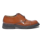 LLOYD Mens Leather Derby Shoes Tan UK 8.5 Classic Formal Footwear
