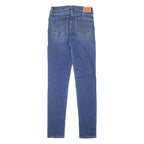 LEVI'S 721 High Rise Womens Jeans Blue Slim Skinny Stone Wash W28 L32