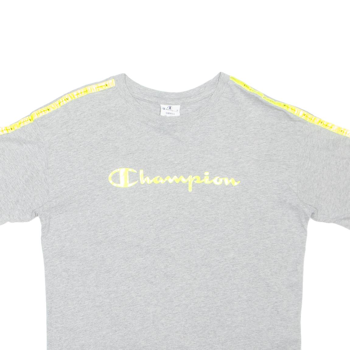 CHAMPION Mens T-Shirt Grey S