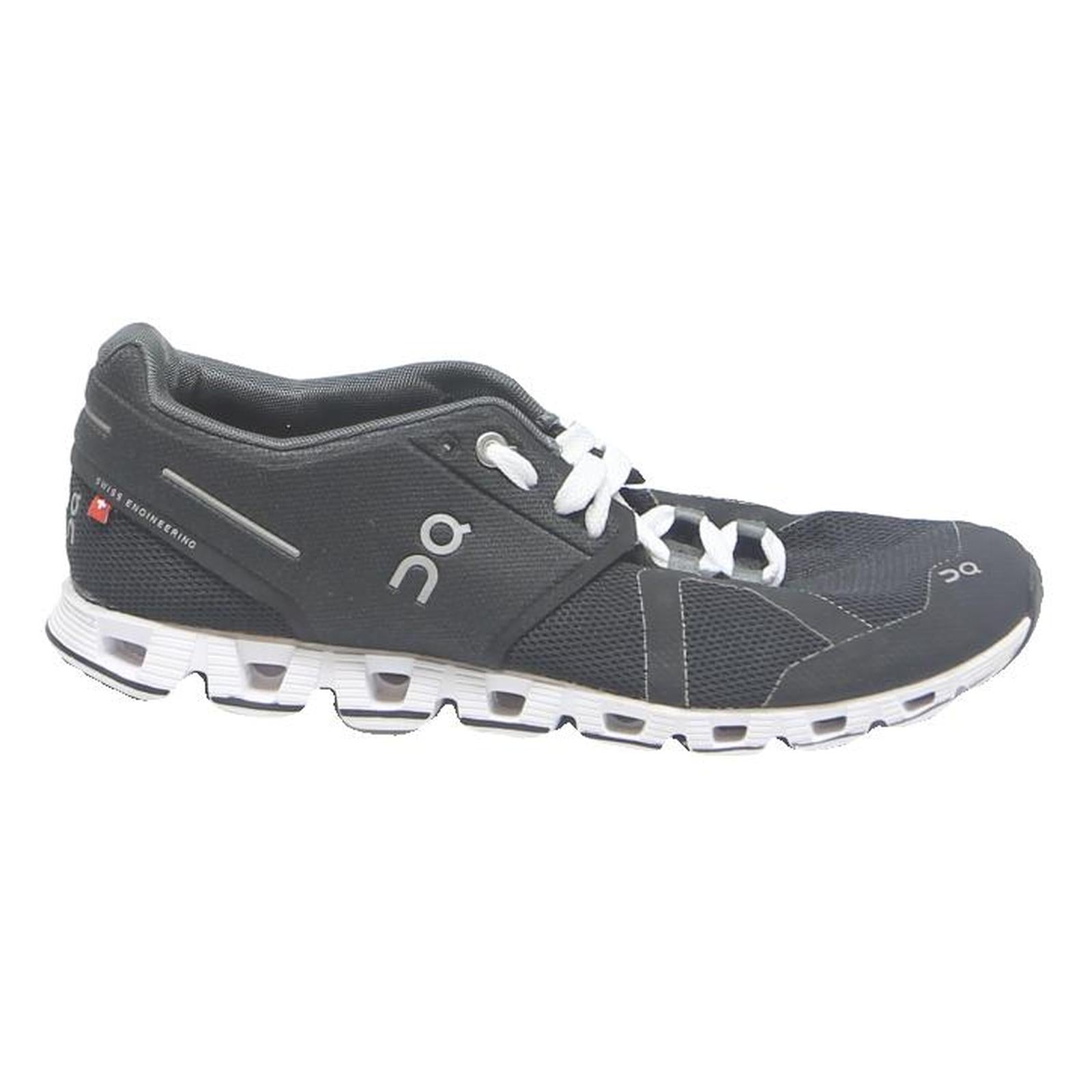 ON CLOUD Womens Black Synthetic Trainers UK 6.5 Lightweight Running Footwear