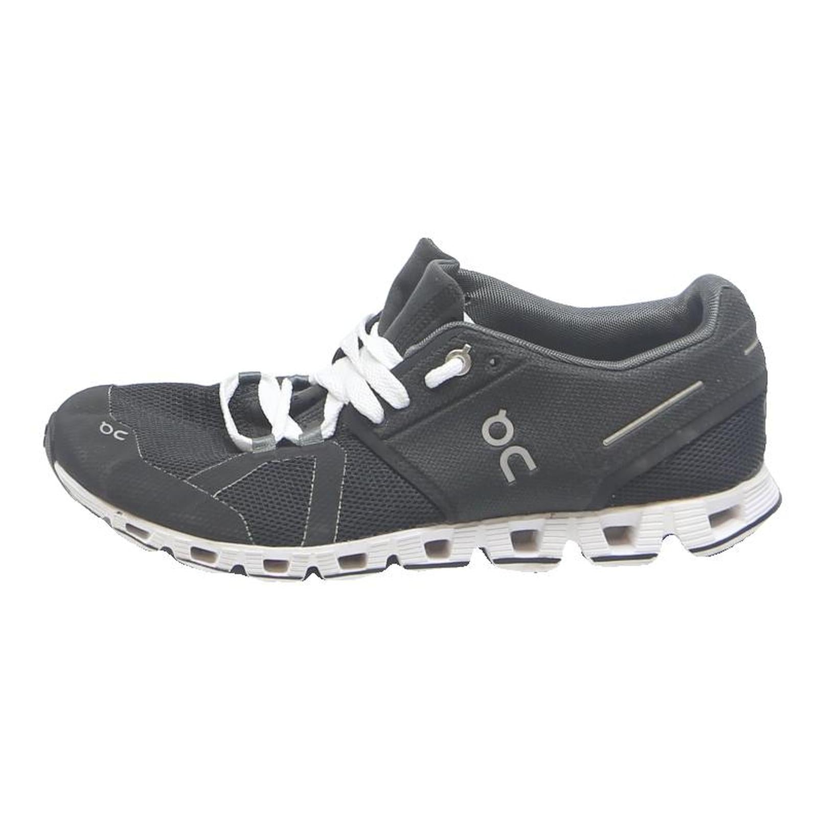 ON CLOUD Womens Black Synthetic Trainers UK 6.5 Lightweight Running Footwear
