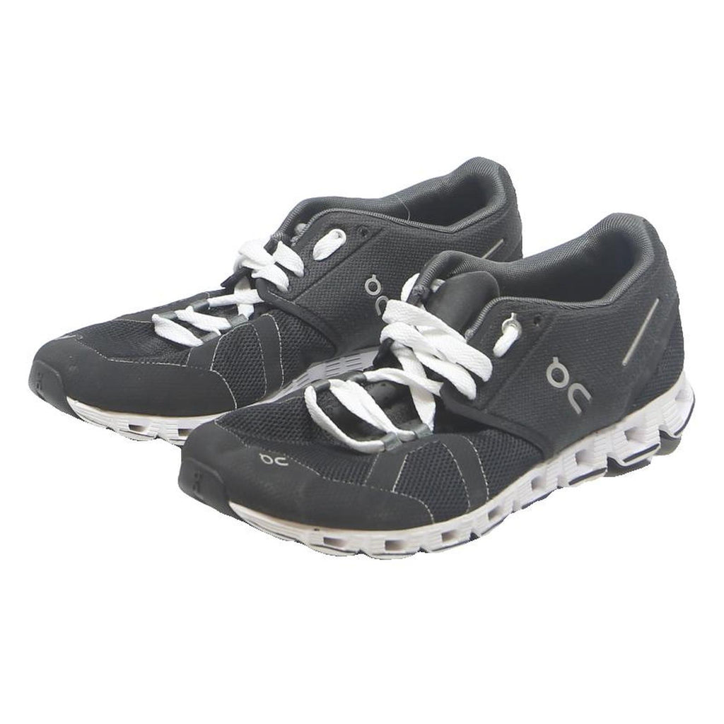 ON CLOUD Womens Black Synthetic Trainers UK 6.5 Lightweight Running Footwear
