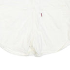 LEVI'S Womens Shorts White Casual M W32 Cotton Blend Classic Fit