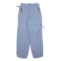 K-TEC Womens Polyester Blend Blue Relaxed Cargo Trousers W25 L28 Outdoor Zip