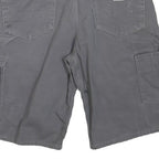CARHARTT Mens Grey Cargo Shorts M W32 Workwear Durable Comfortable Pockets