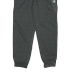 CHAMPION Mens Joggers Black Slim Tapered M W28 L25 Cotton Blend Sports Logo