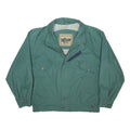 BUSH Mens Green XL Polyester Blend Jacket Zip Pocketed Casual Outdoor