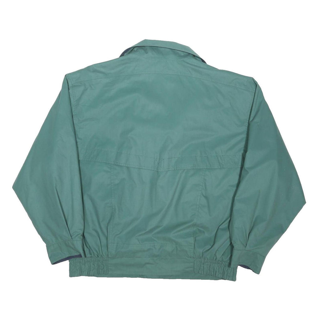 BUSH Mens Green XL Polyester Blend Jacket Zip Pocketed Casual Outdoor