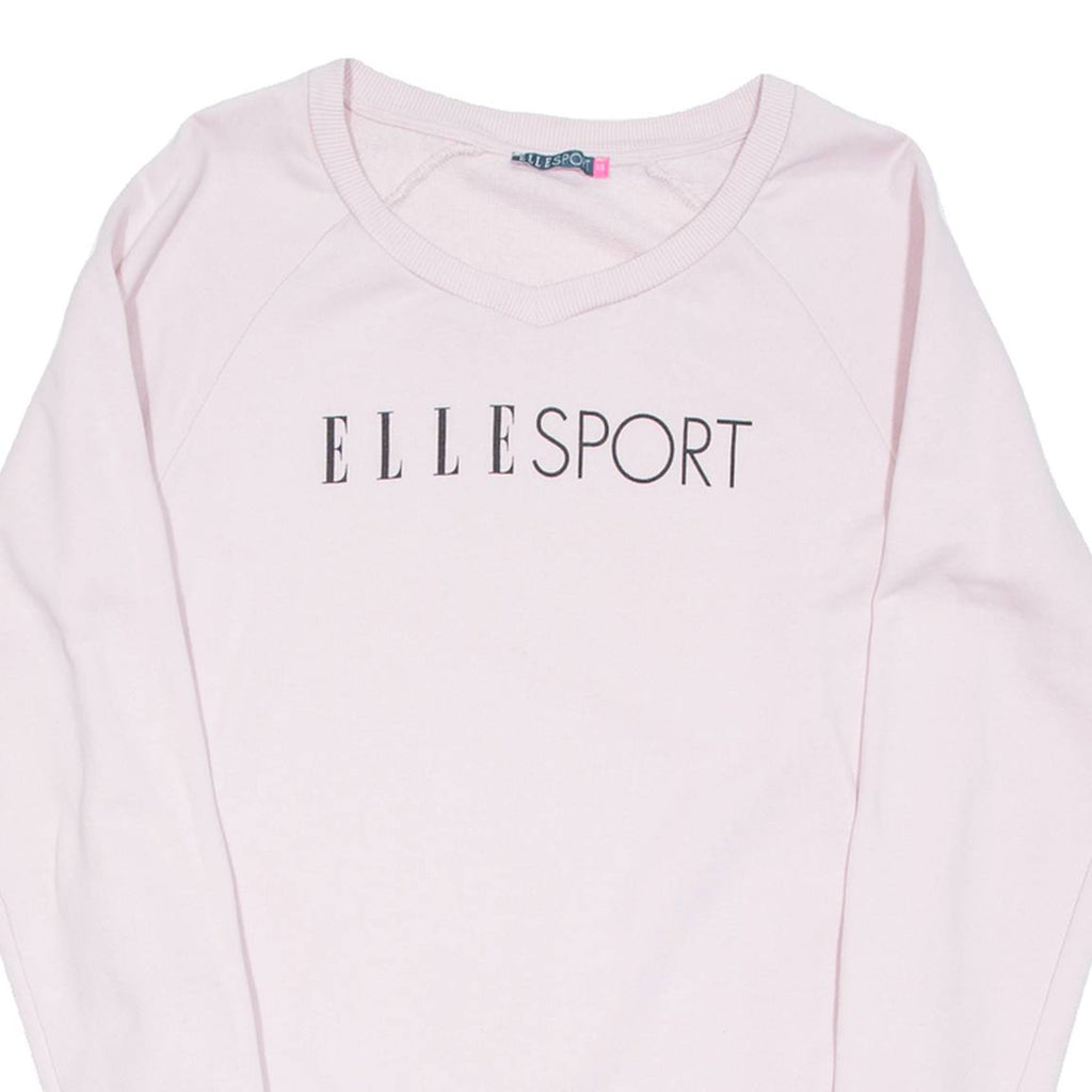 ELLE SPORTS Womens Sweatshirt Pink XS