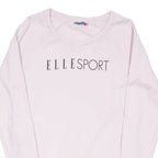 ELLE SPORTS Womens Sweatshirt Pink XS