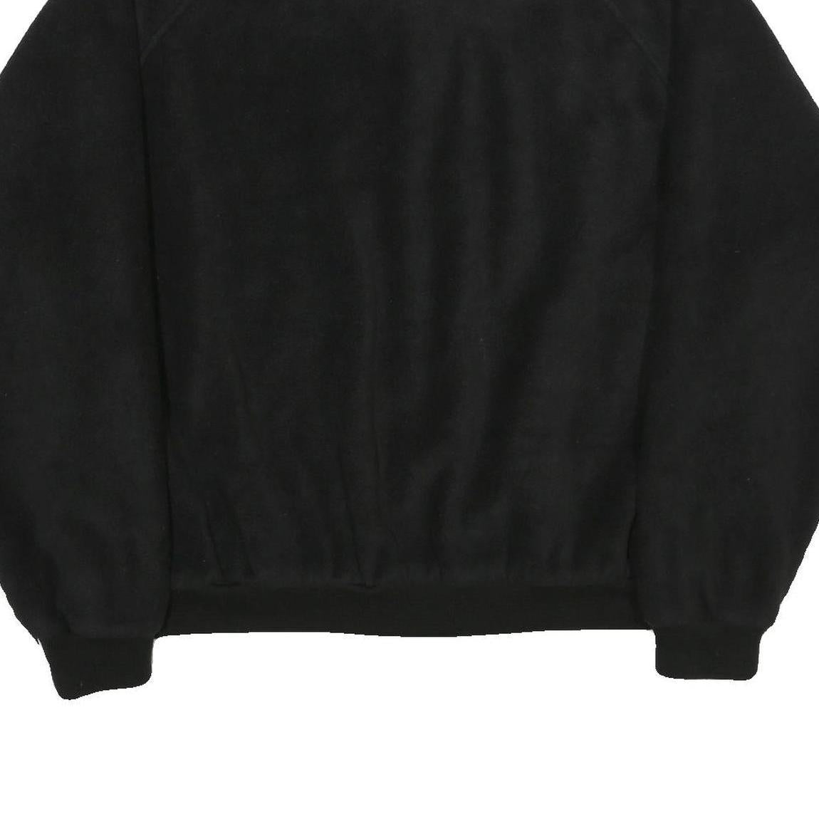 TRI-MOUNTAIN Mens Black Yellow Zip Jacket XL Polyester Plain Outdoor Casual