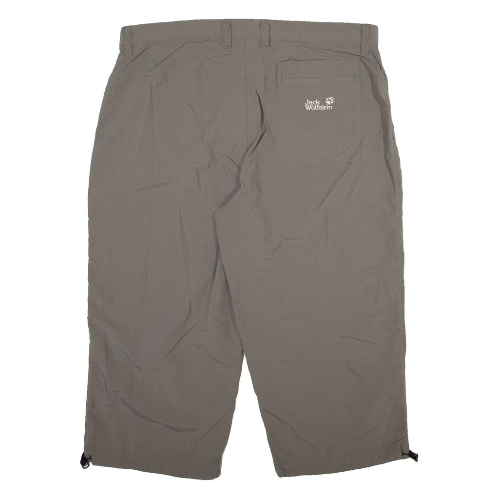 JACK WOLFSKIN Mens Trousers Grey Relaxed Straight W39 L22