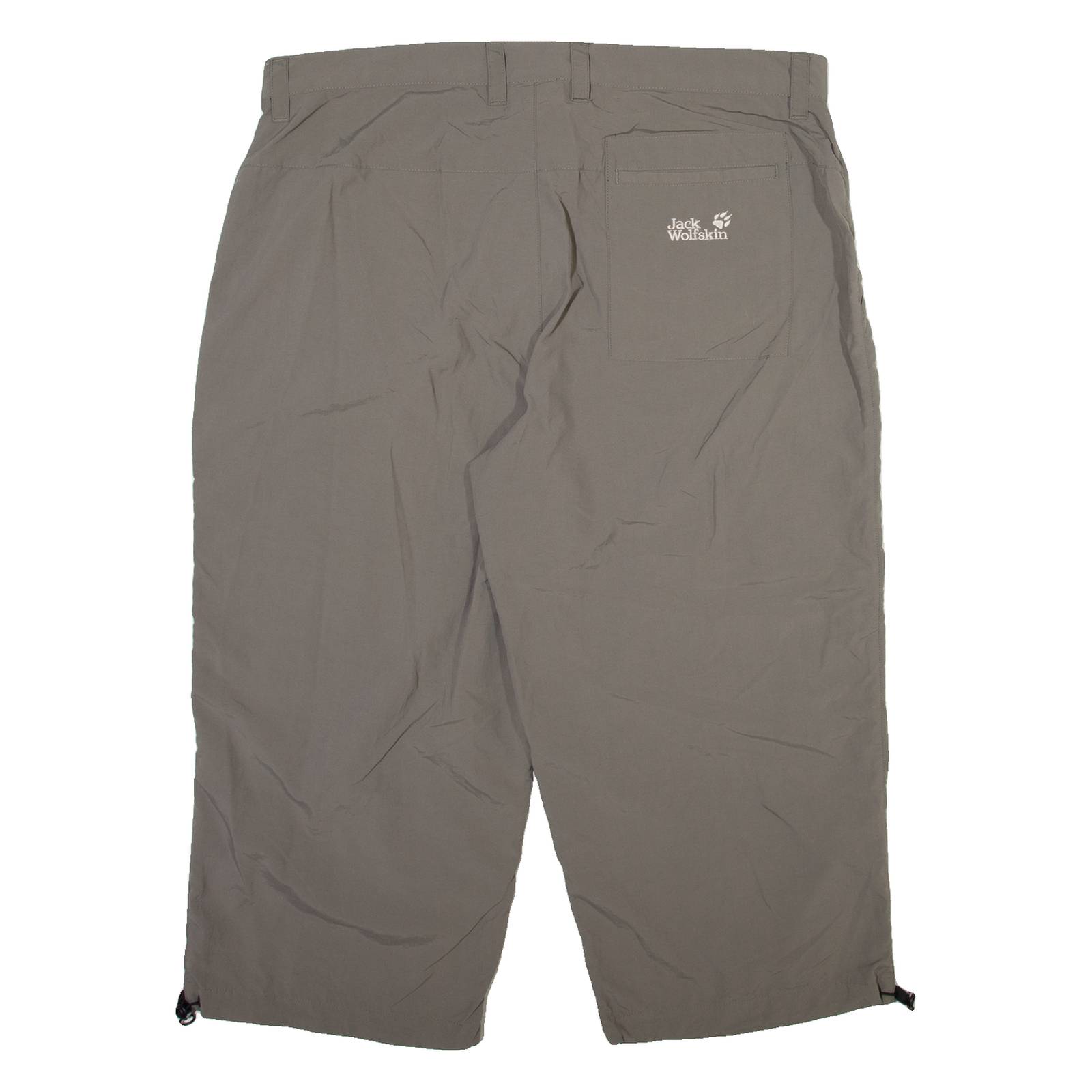 JACK WOLFSKIN Mens Trousers Grey Relaxed Straight W39 L22